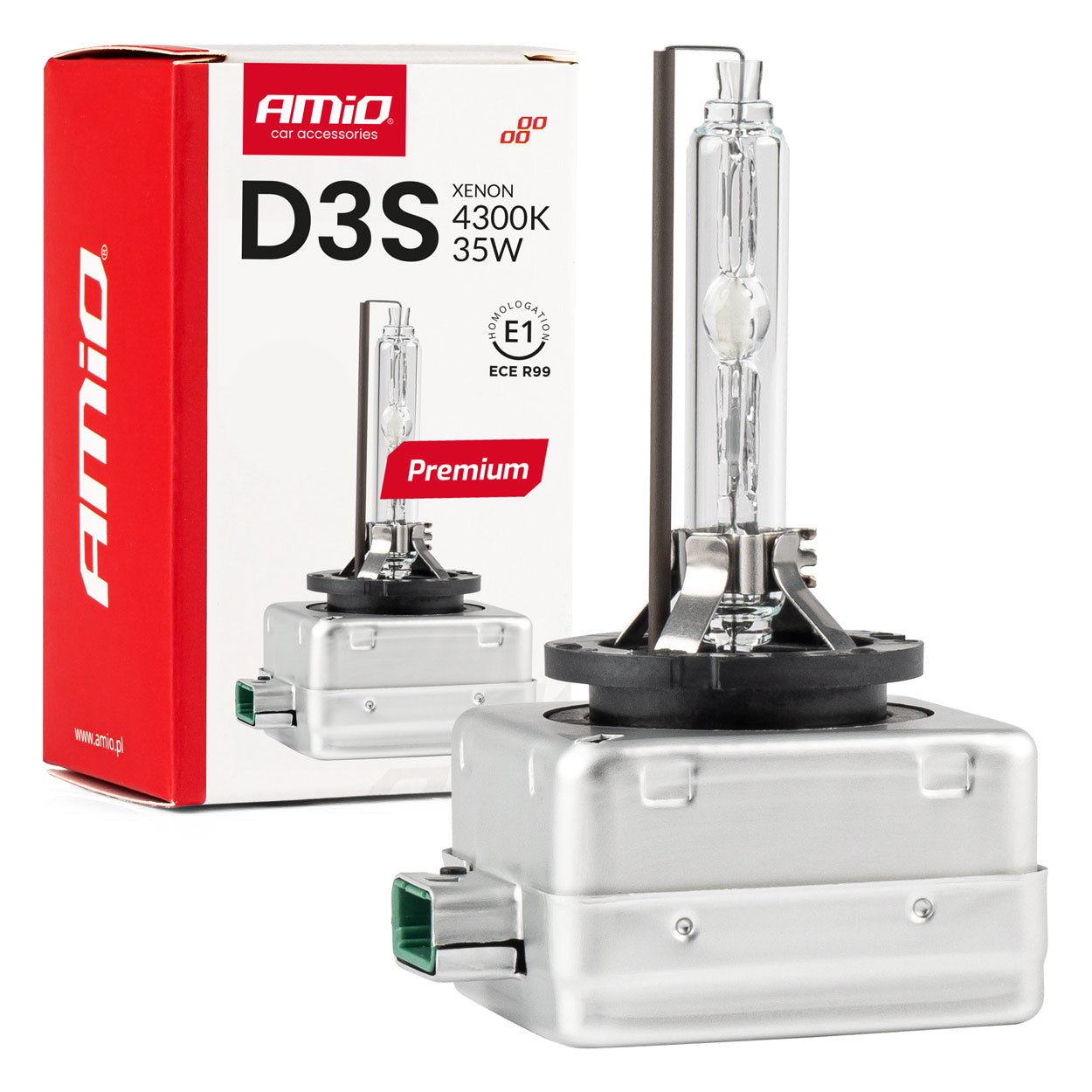 Lampadina xenon D3S con temperatura colore di 4300K