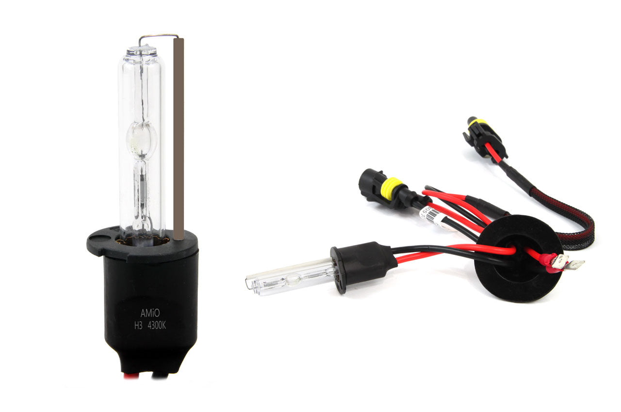 Lampadina Xenon H3 con temperatura di colore 4300K