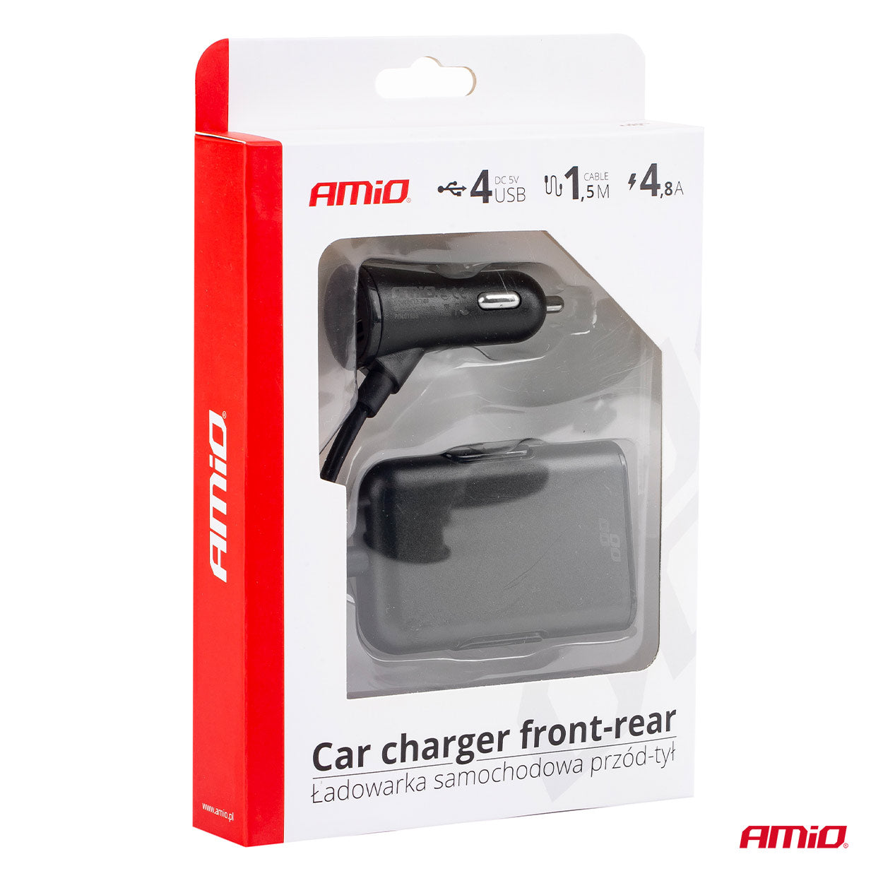Caricatore USB da auto con tensione di uscita da 5 V