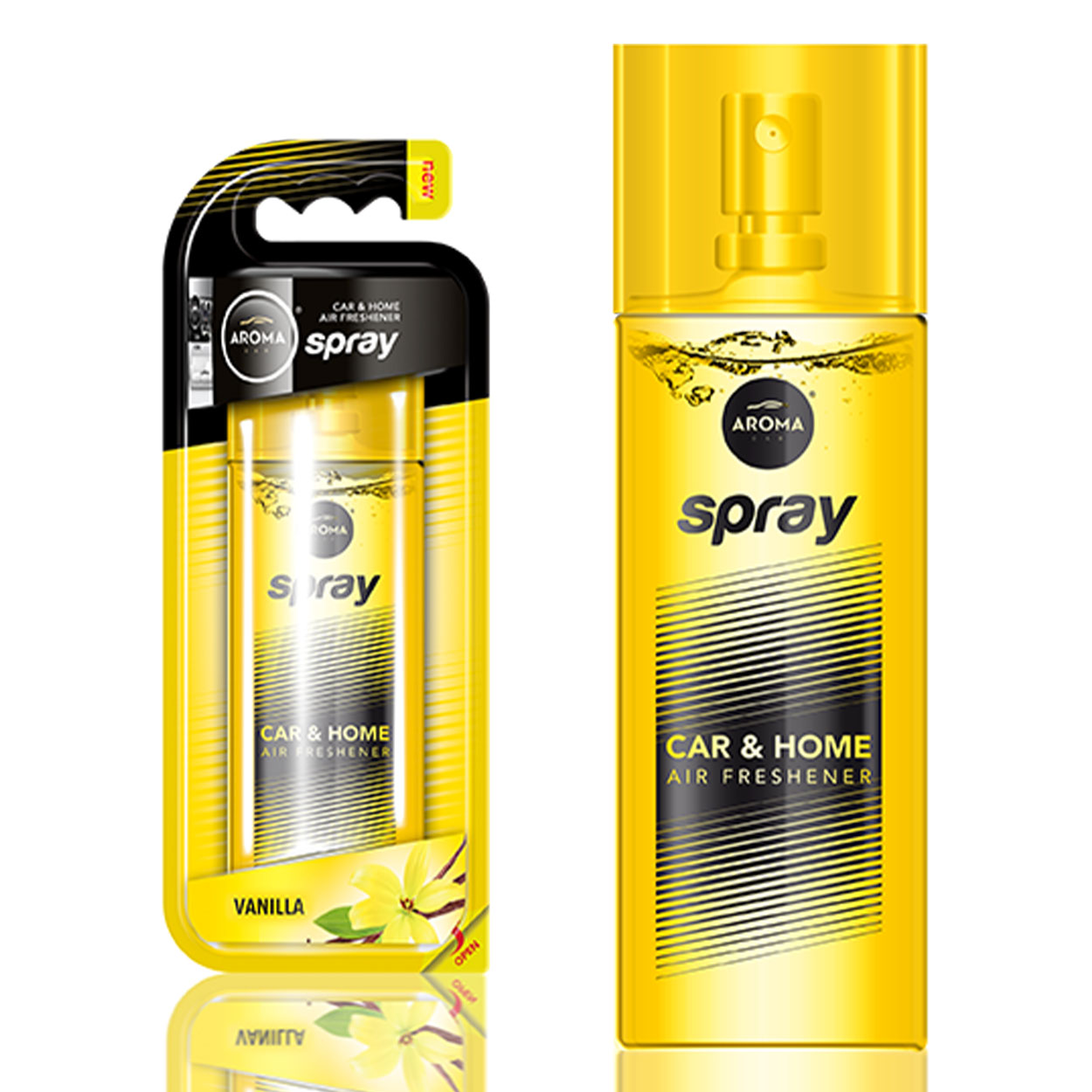 Profumatore per auto Aroma Car alla vaniglia in flacone spray da 50 ml