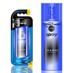 Aroma Car Spray New Car deodorante per auto in flacone di vetro con nebulizzatore