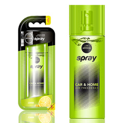 Spray profumato per auto Aroma Car al limone in flacone di vetro da 50 ml