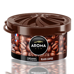 Aroma Organic Black Coffee profumatore per auto in lattina di alluminio