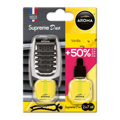 Profumatore per auto Aroma Car Supreme Duo Vanilia per bocchetta dell’aria