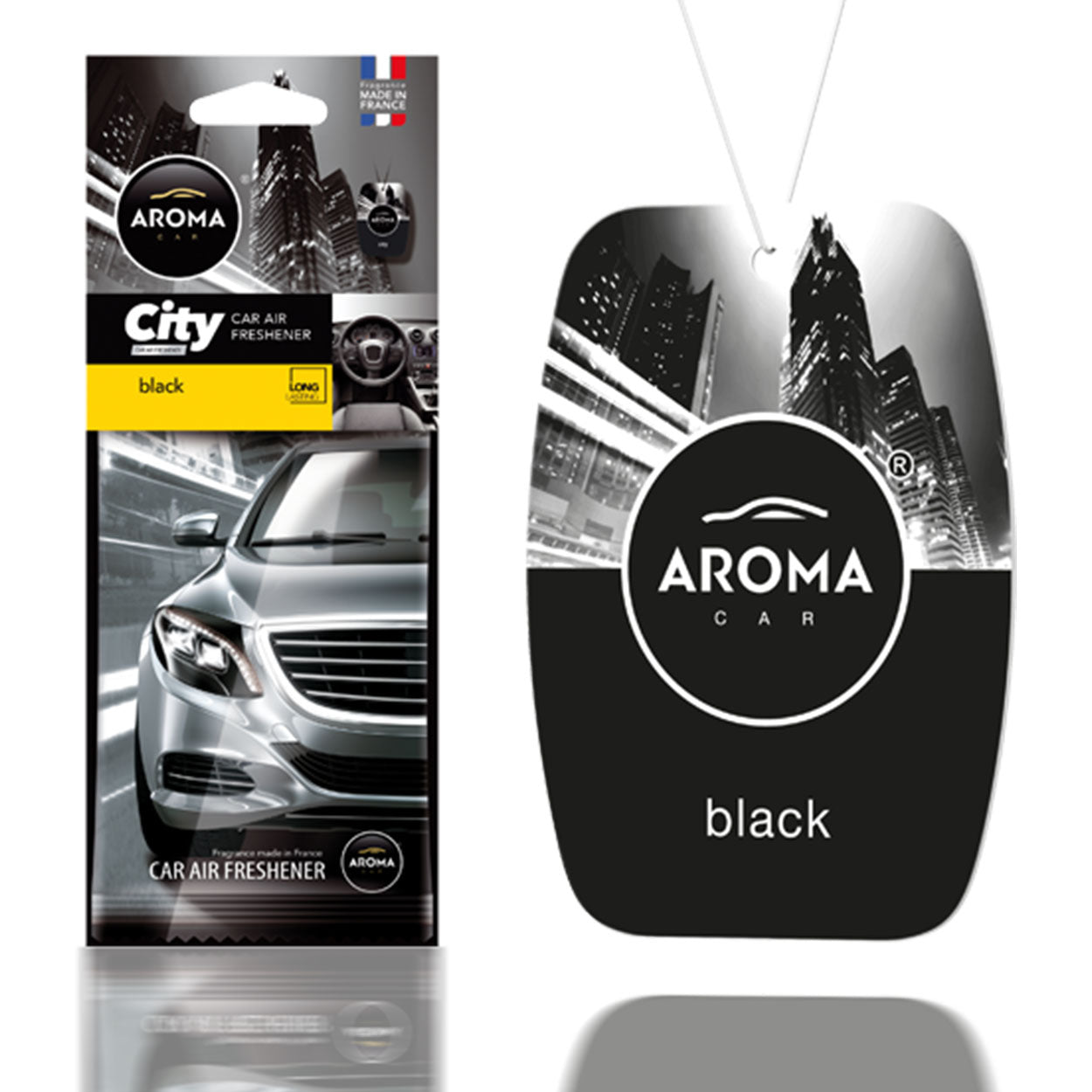 Aroma Car City Card Black luftfrisker til bil