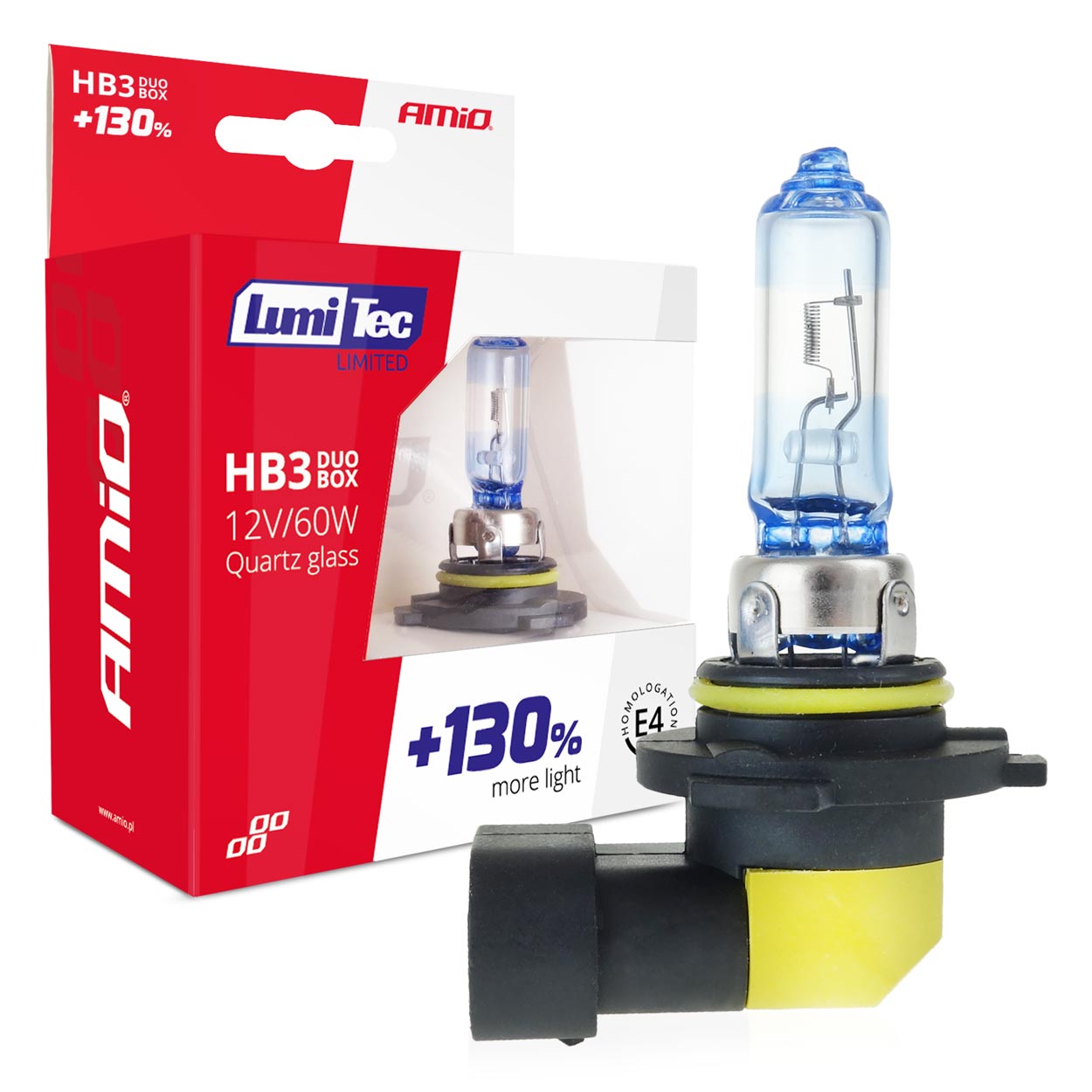 LumiTec LIMITED HB3 halogenpærer 12V 60W