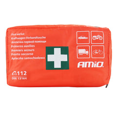 Kit di pronto soccorso DIN 13164 in borsa in tessuto impermeabile