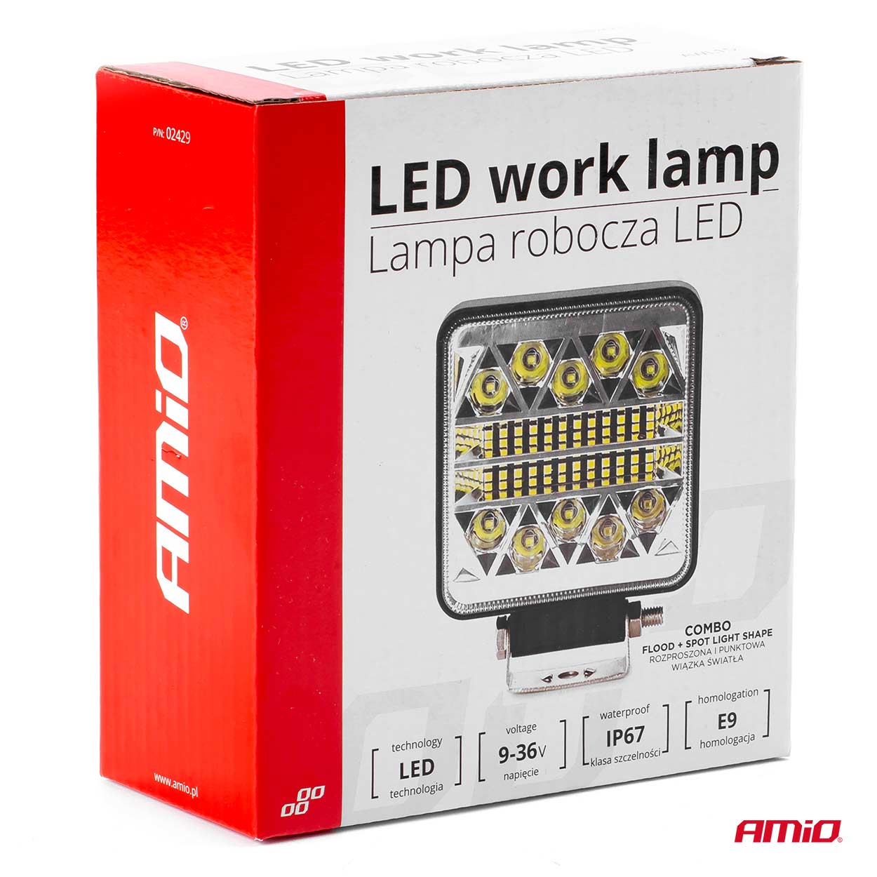 Arbejdslampe AWL15 i kompakt format