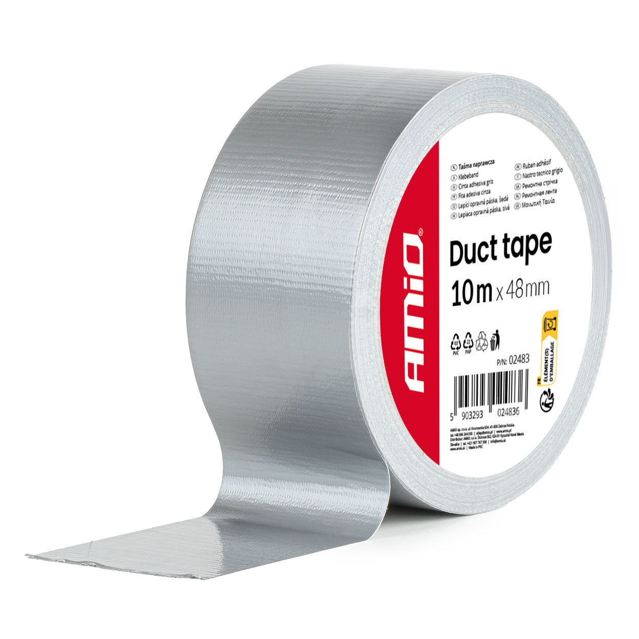 Duct tape 48 mm x 10 m x 0,19 mm