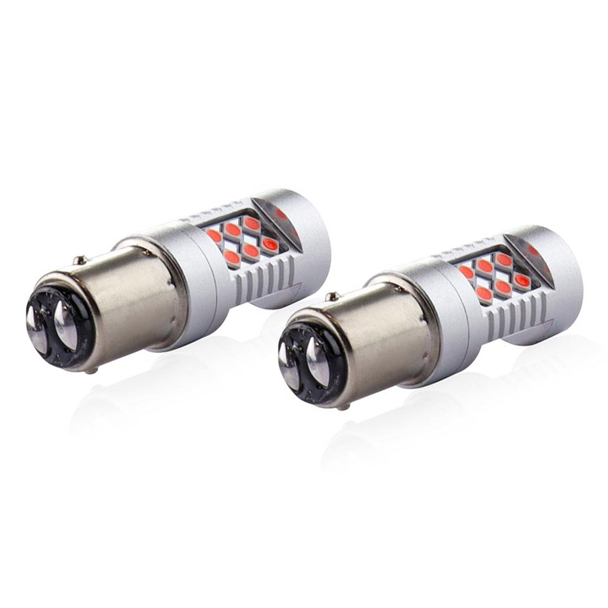Rød LED-pære til 12 og 24 V