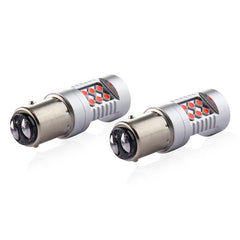 Rød LED-pære til 12 og 24 V