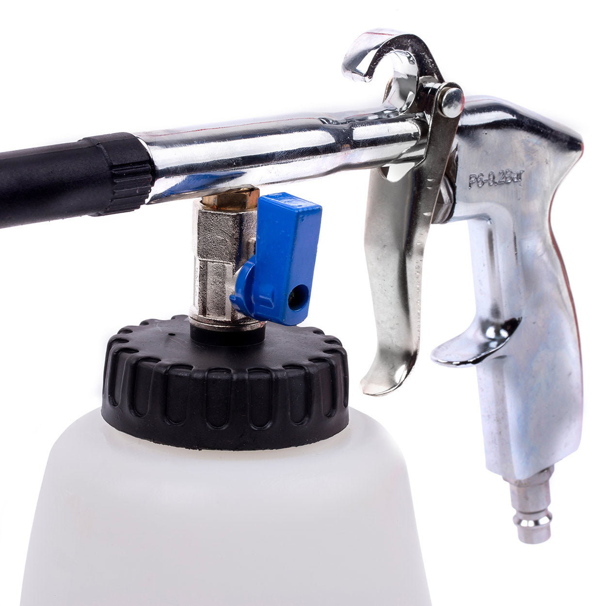 Trykluft-rensepistol PT-12 set fra siden