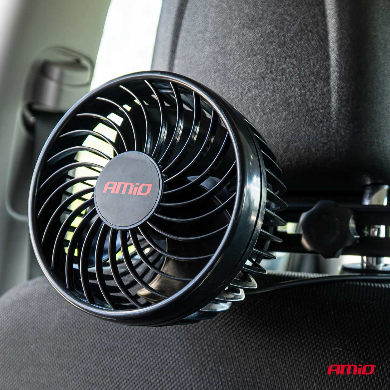 Ventilatore auto da montare sul poggiatesta