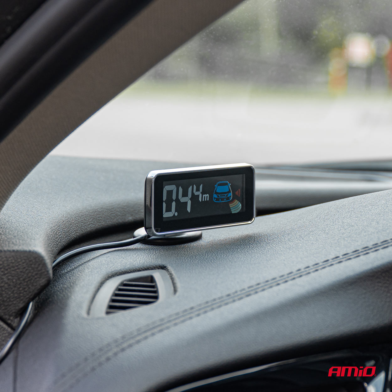 3D LED-display til parkeringsassistentsystem