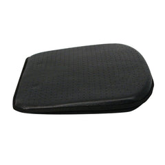 Cuscino premium Carpoint effetto pelle, nero 