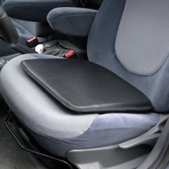 Cuscino premium Carpoint effetto pelle, nero 