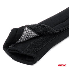 Sort seleremspude med velcro til sikkerhedssele