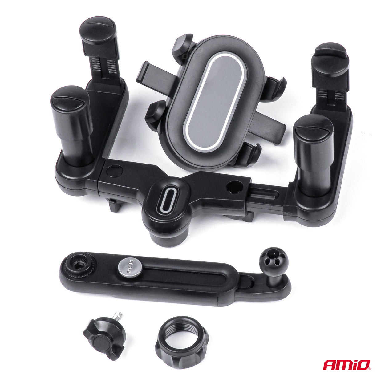 Telefonholder med klemme til bakspejl