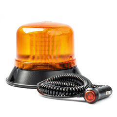 Magnetisk LED-advarselslampe med orange lys