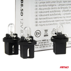 B8.5D halogenpærer med BAX-sokkel