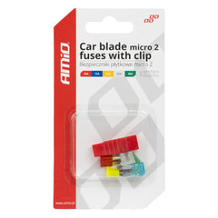 Micro 2-bladsikringer MIX i 10, 15, 20, 25 og 30 A