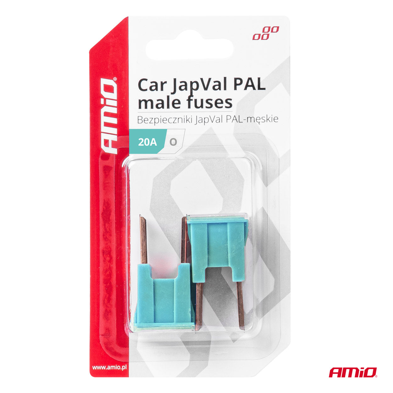 Fusibile JAPVAL PAL O tipo O con terminali