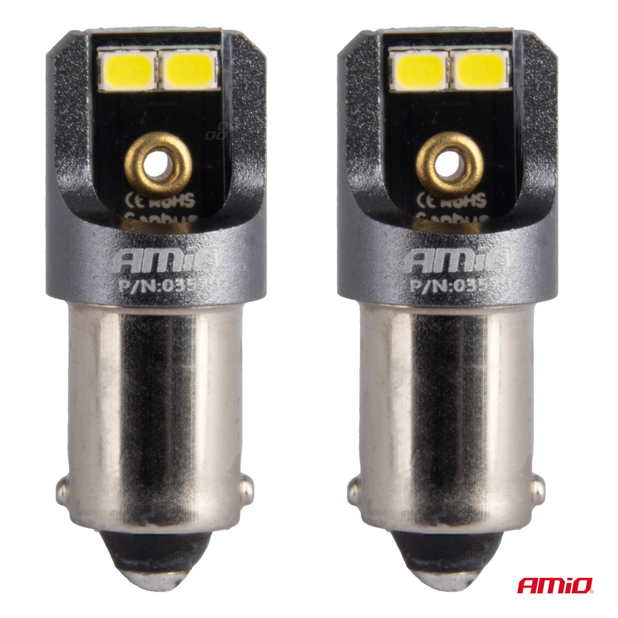 LED-pærer T4W BA9S med 2016 SMD-dioder