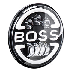 Rund LED-arbejdslampe AWL56 BOSS set forfra