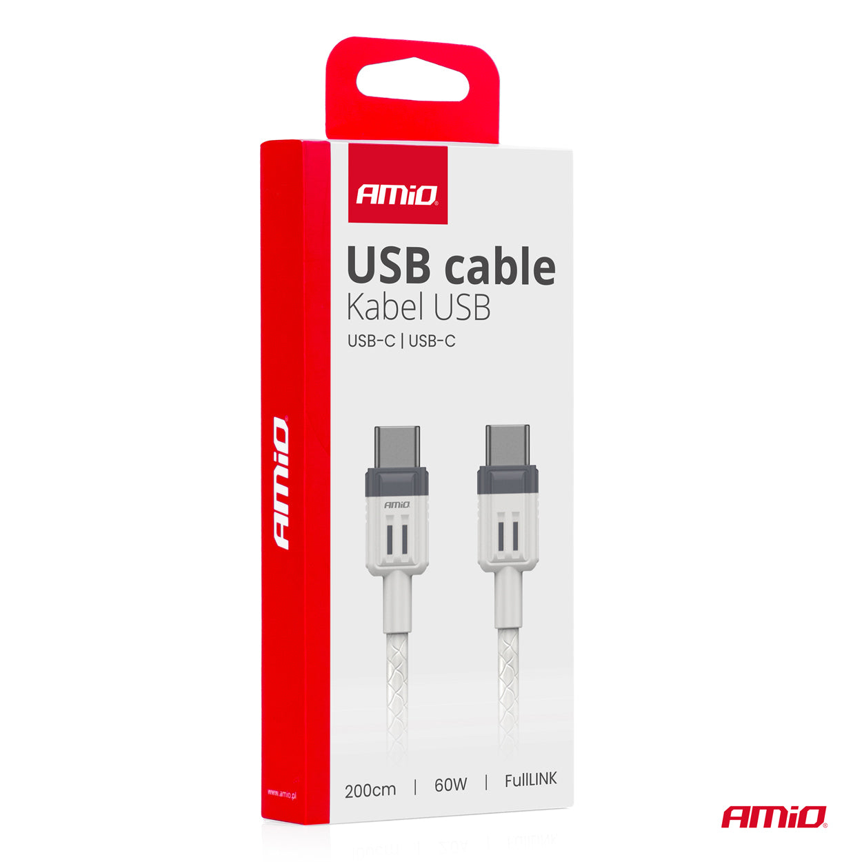 USB-C til USB-C-kabel med dataoverførsel