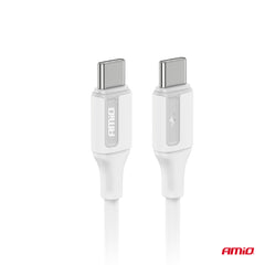 USB-C-kabel med USB-C-stik i begge ender