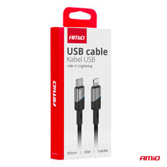 USB-C til Lightning-kabel med sikkerhedsfunktioner