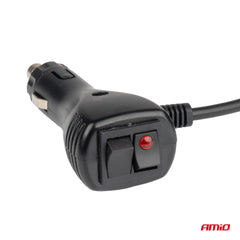 LED advarselslampe W28M med orange LED-lys