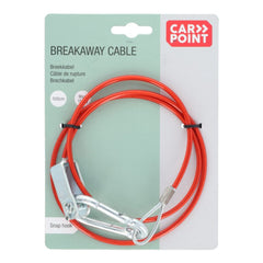Cavo di sicurezza Carpoint per rimorchio 100 cm 1500 N / 150 kg 