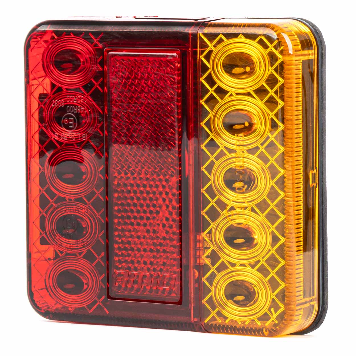 LED-bagkombinationslygte 12 V med nummerpladelys