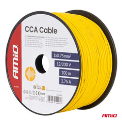 100 meter CCA-højttalerkabel på rulle
