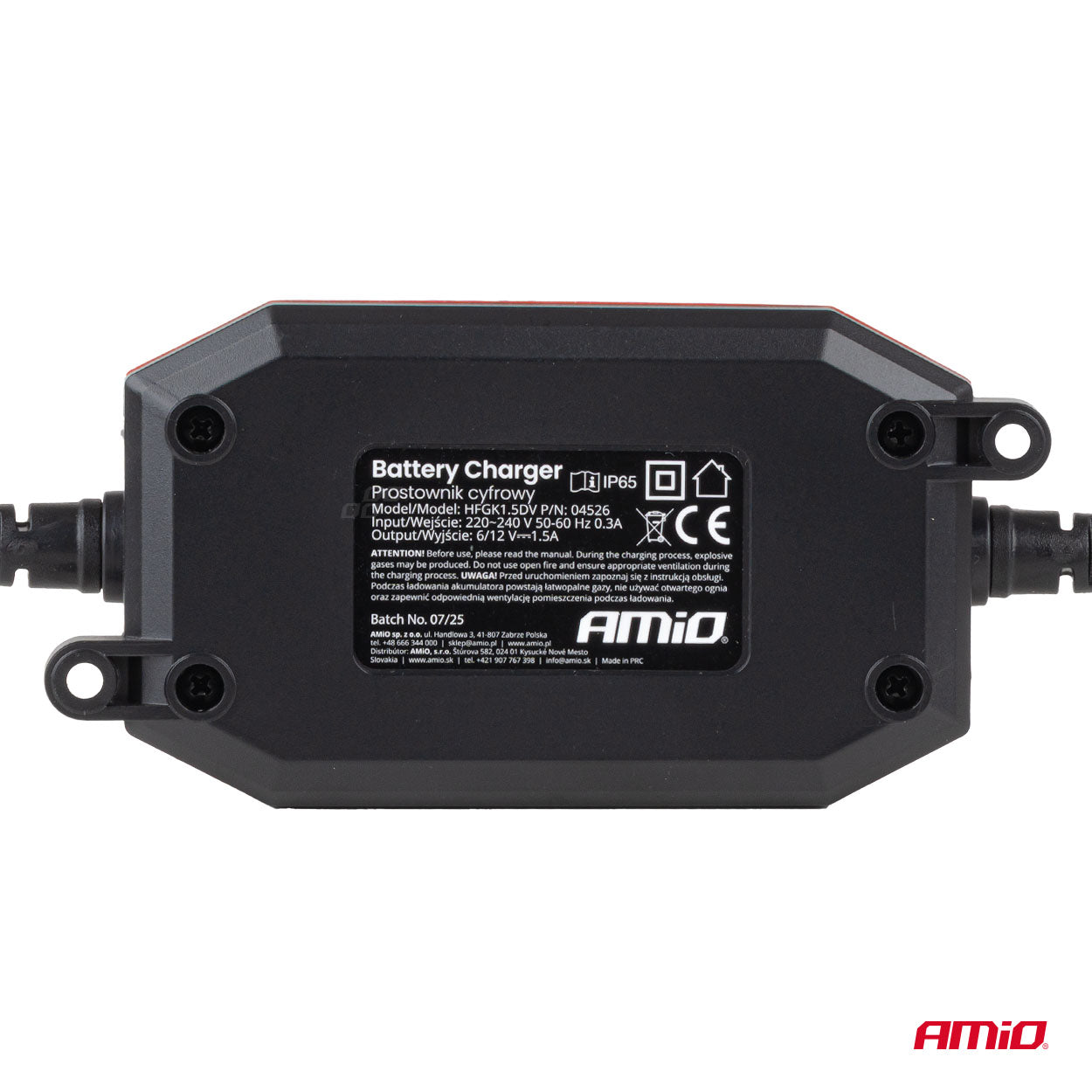 Digital batterilader med beskyttelse mod overopladning