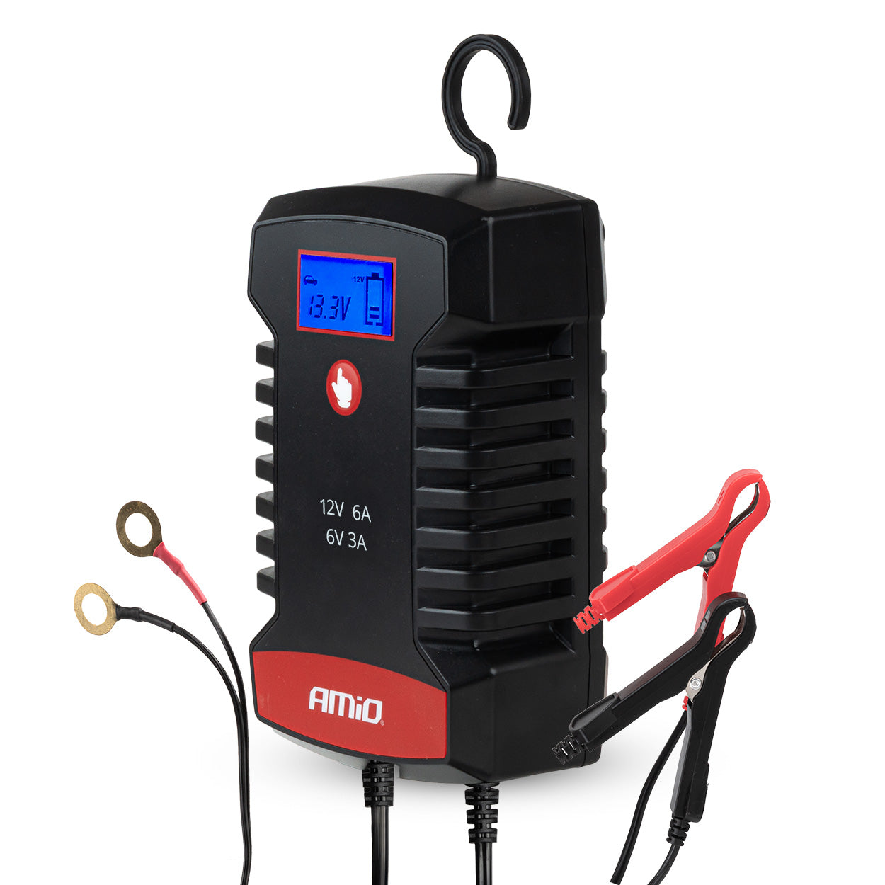 Digital batterioplader til 6 og 12 V batterier