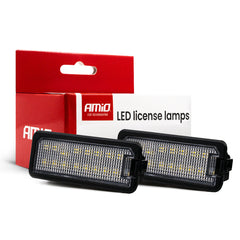 LED nummerpladelygte CLP12 set forfra