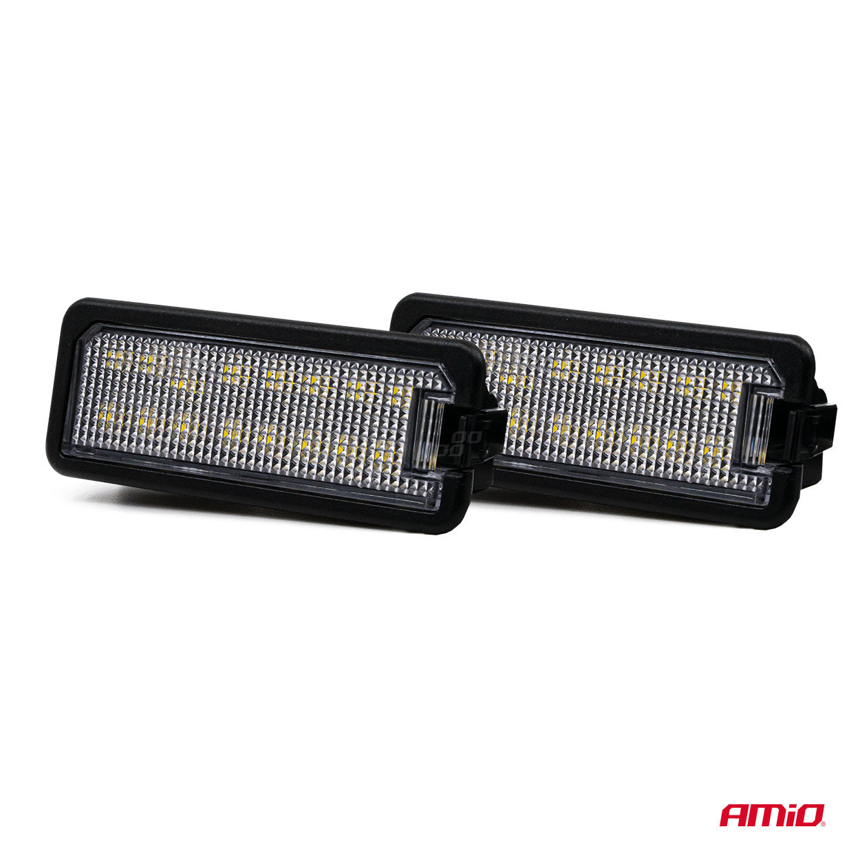 LED nummerpladelygte CLP12 set fra siden