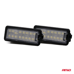 LED nummerpladelygte CLP12 set fra siden