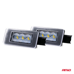 CLP13 HP Smoked LED-nummerpladelygte til Citroën og Peugeot