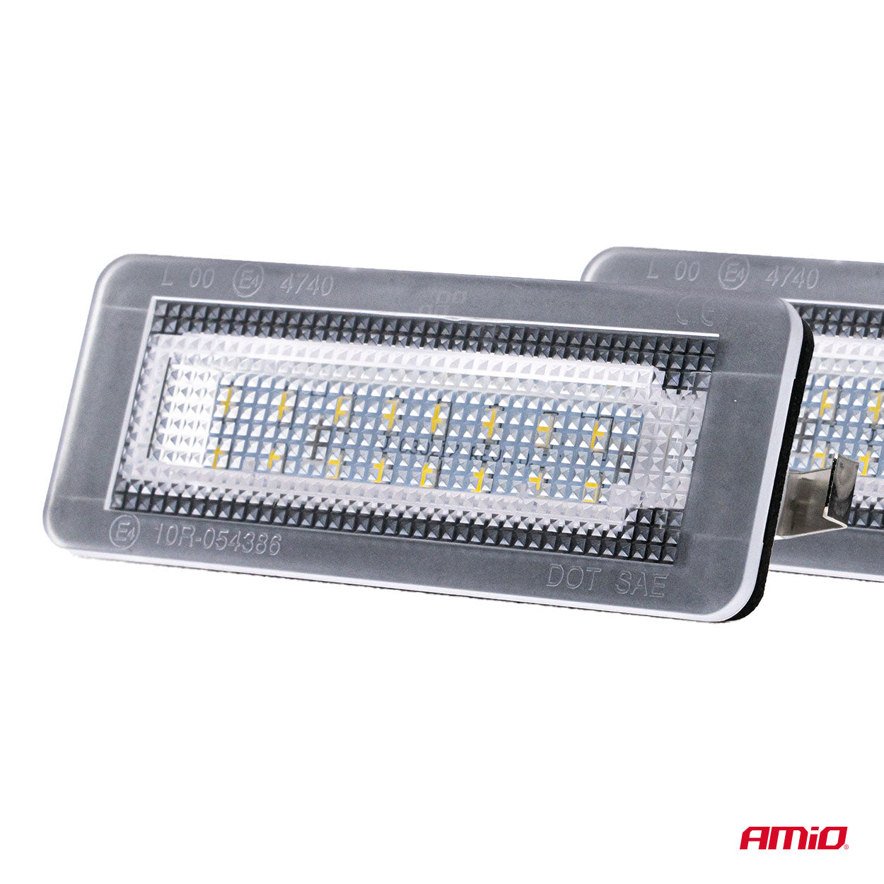 LED nummerpladelygte med jævn belysning til Smart Fortwo