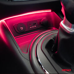 Pink fleksibel LED COB-strip til 12 V