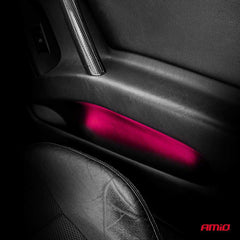Sæt med fleksible pinke LED-strips