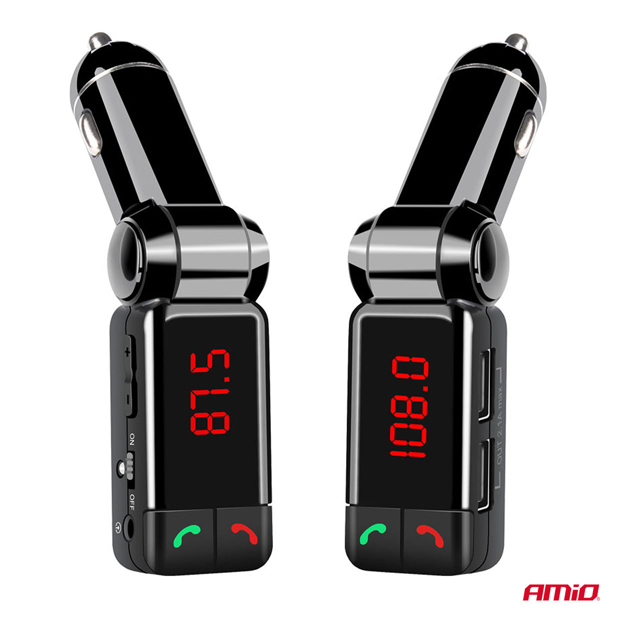 FM-transmitter til 12-24 V-cigaretstik