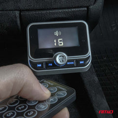 FM transmitter til 12-24 V cigarettænderstik
