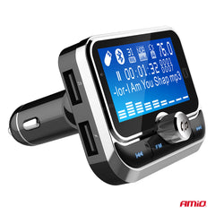 FM transmitter med Bluetooth til bilradio
