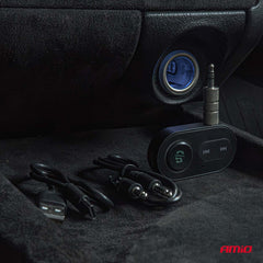 Bluetooth AUX-modtager set fra siden