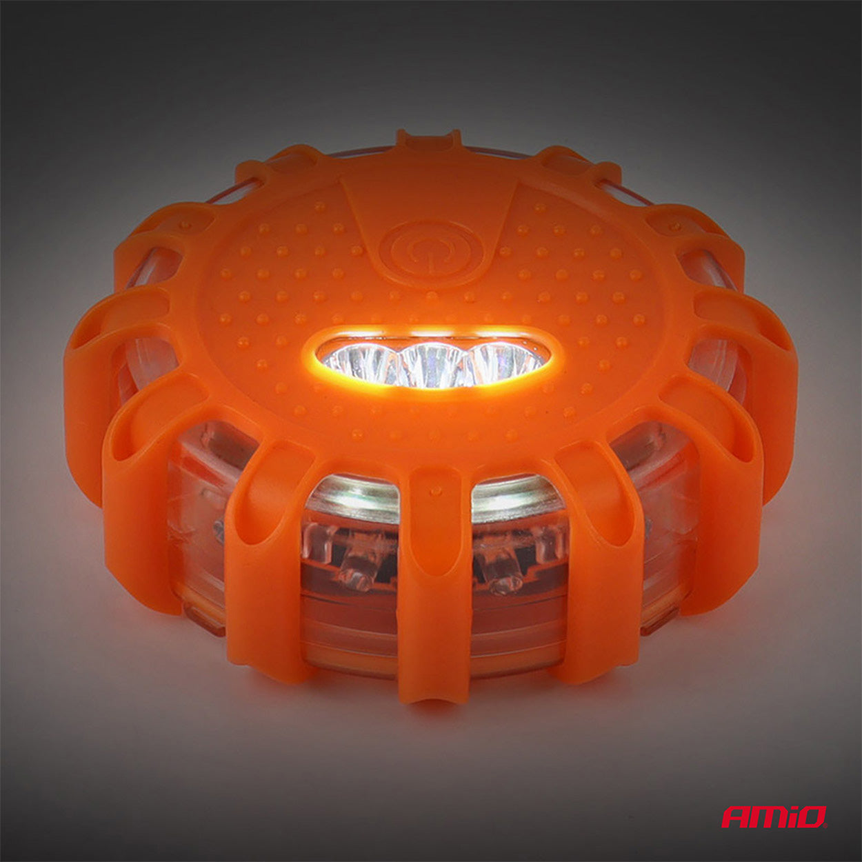 LED-sikkerhedslampe med USB-opladning
