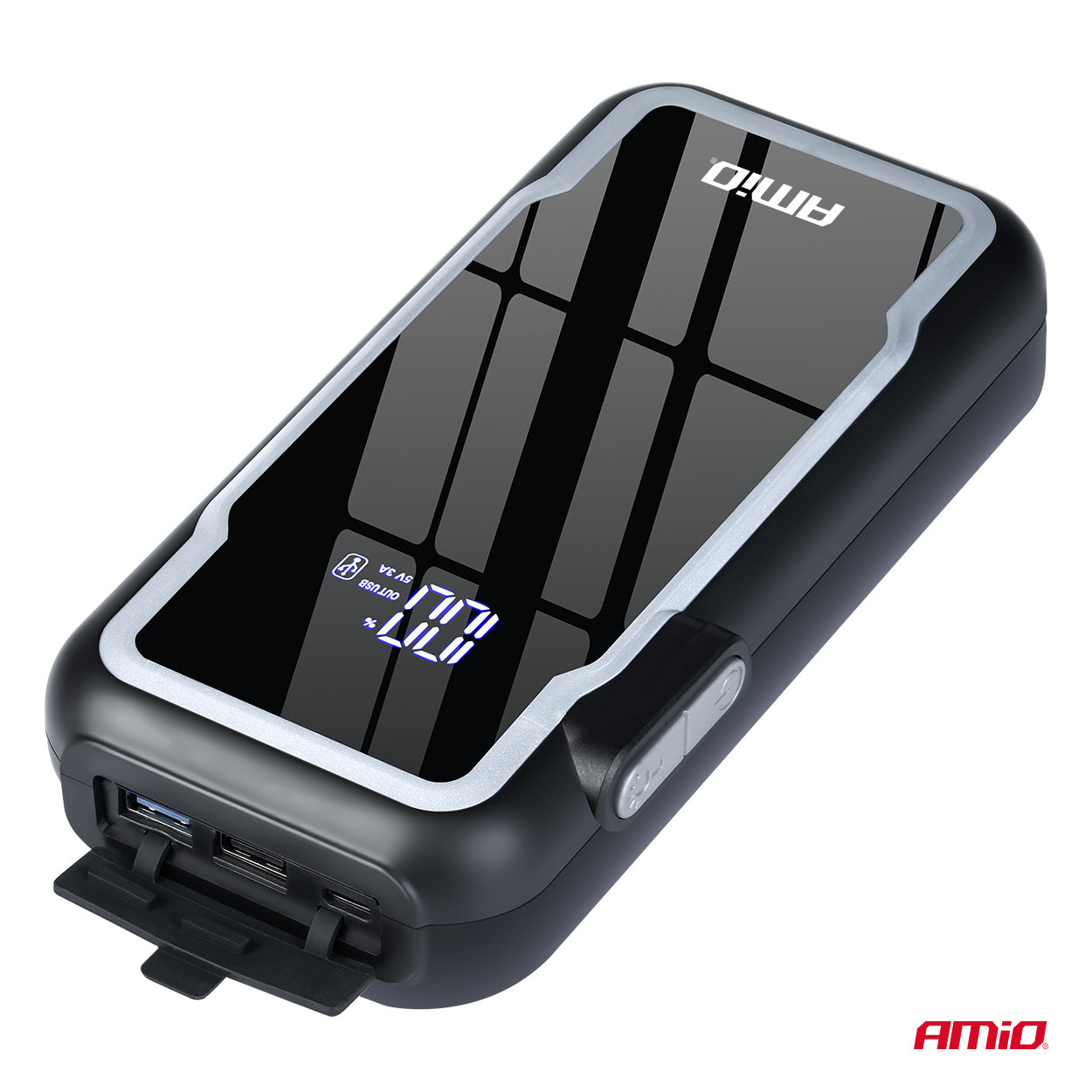 12 V jump starter med 12.000 mAh batterikapacitet